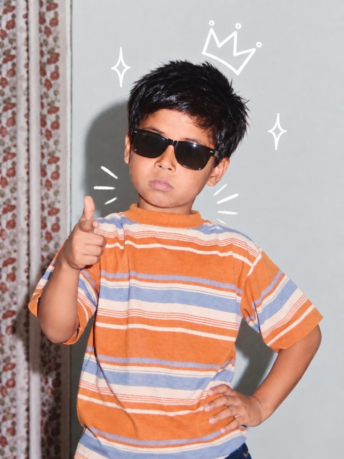 Prijwal as a little boy
